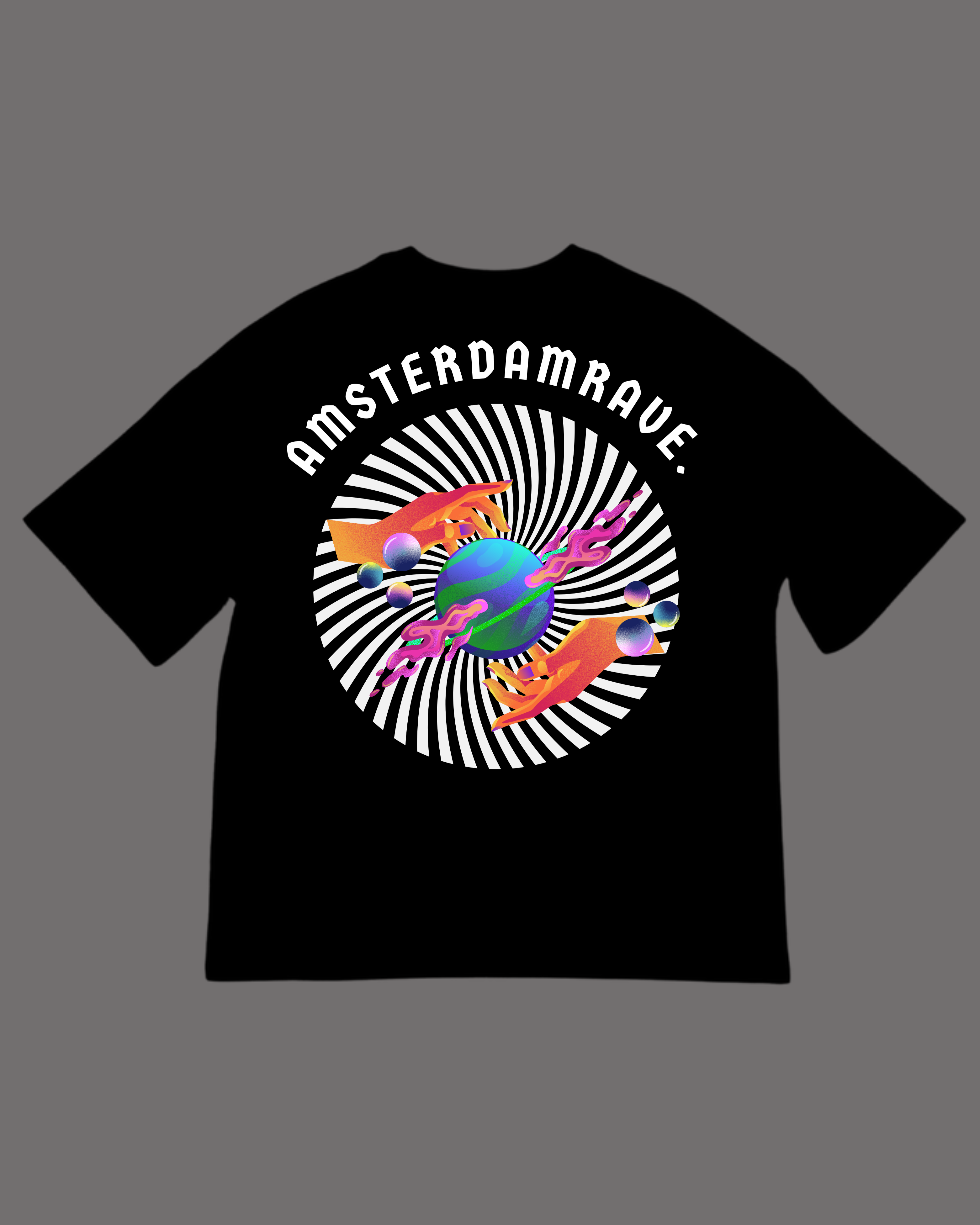 Space T-Shirt AmsterdamRave