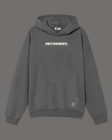 Solar Hoodie Gray AmsterdamRave