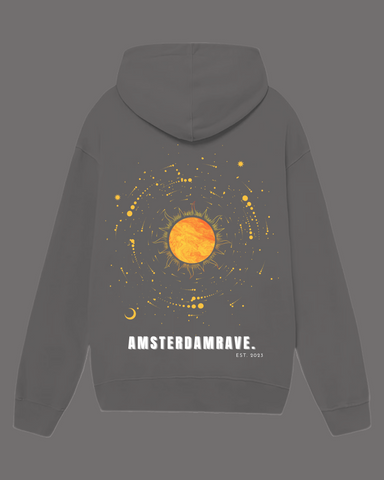 Solar Hoodie Gray AmsterdamRave