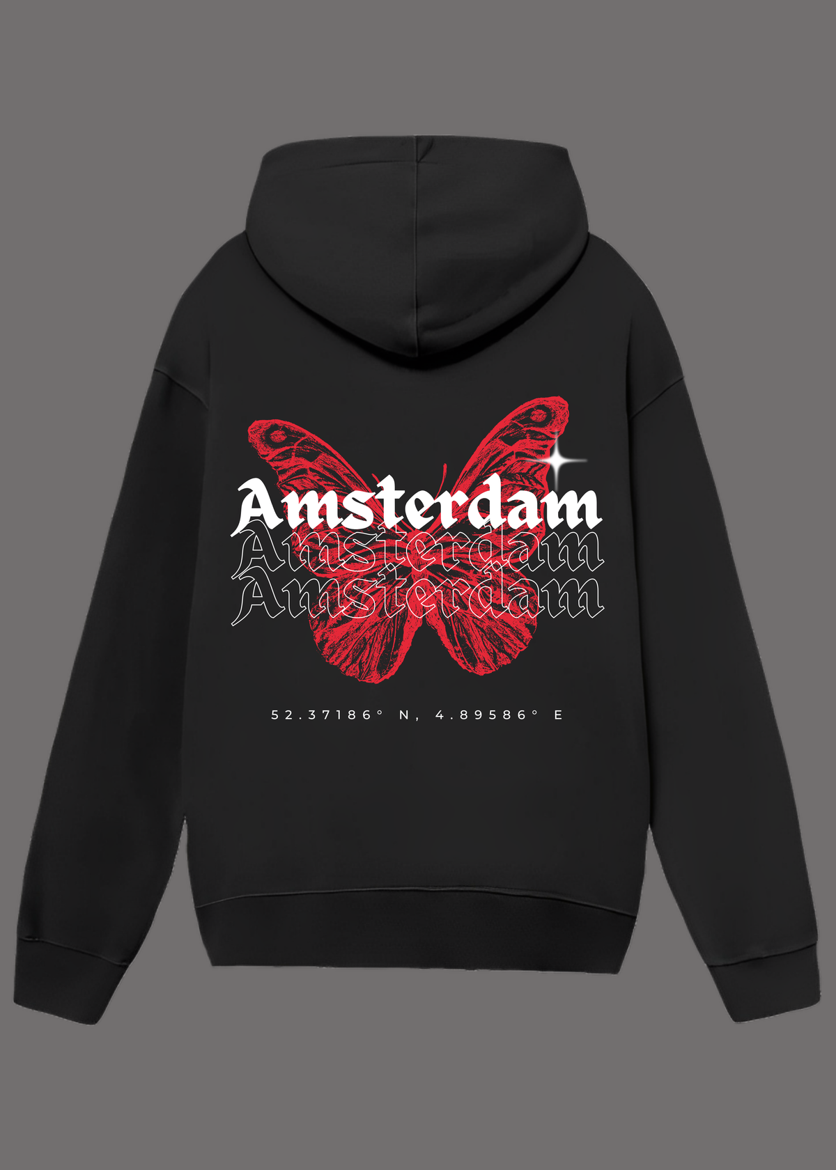 AmsterdamRave Butterfly Hoodie AmsterdamRave