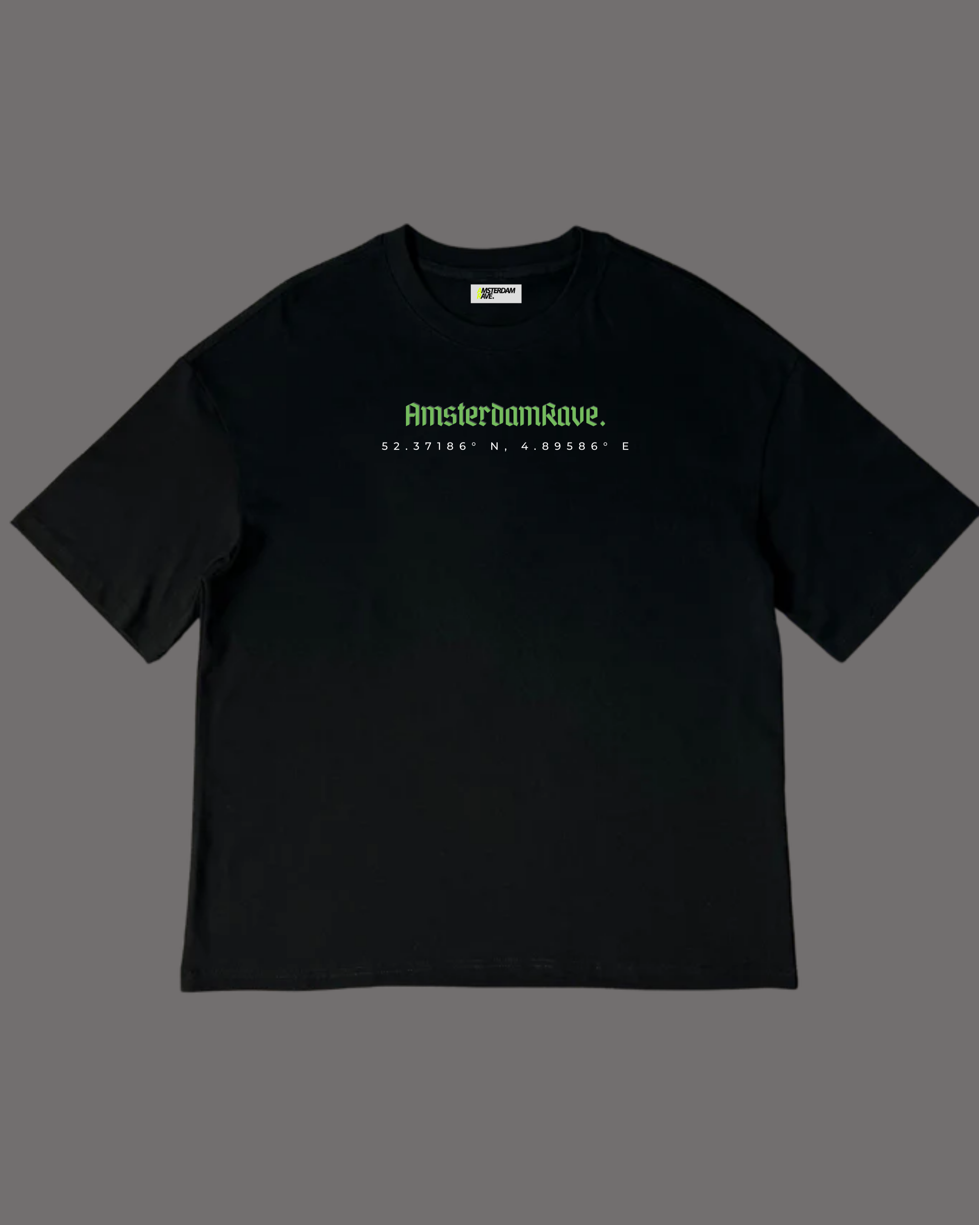 Green Papillon T-Shirt AmsterdamRave