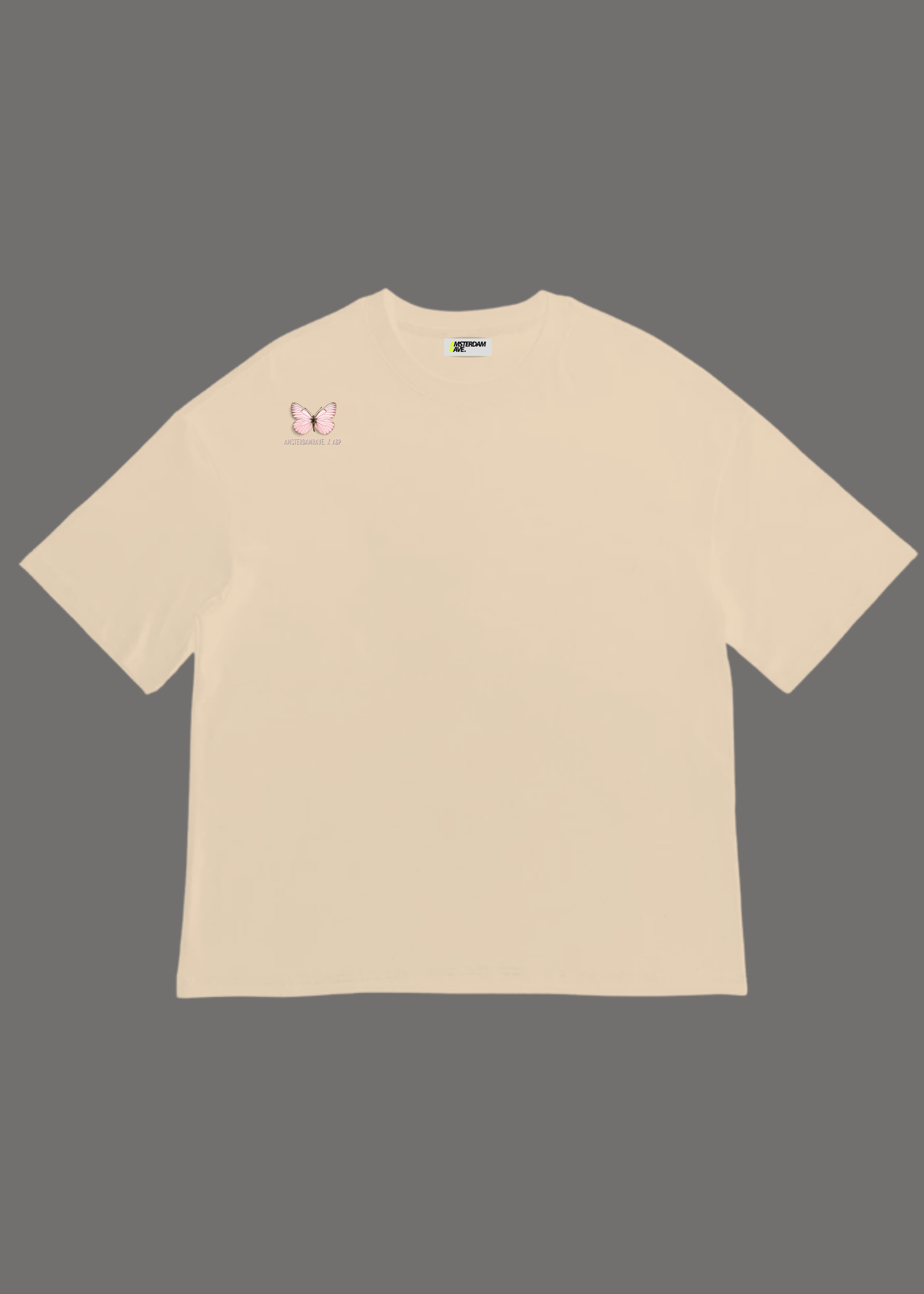 Beige ABP T-shirt AmsterdamRave