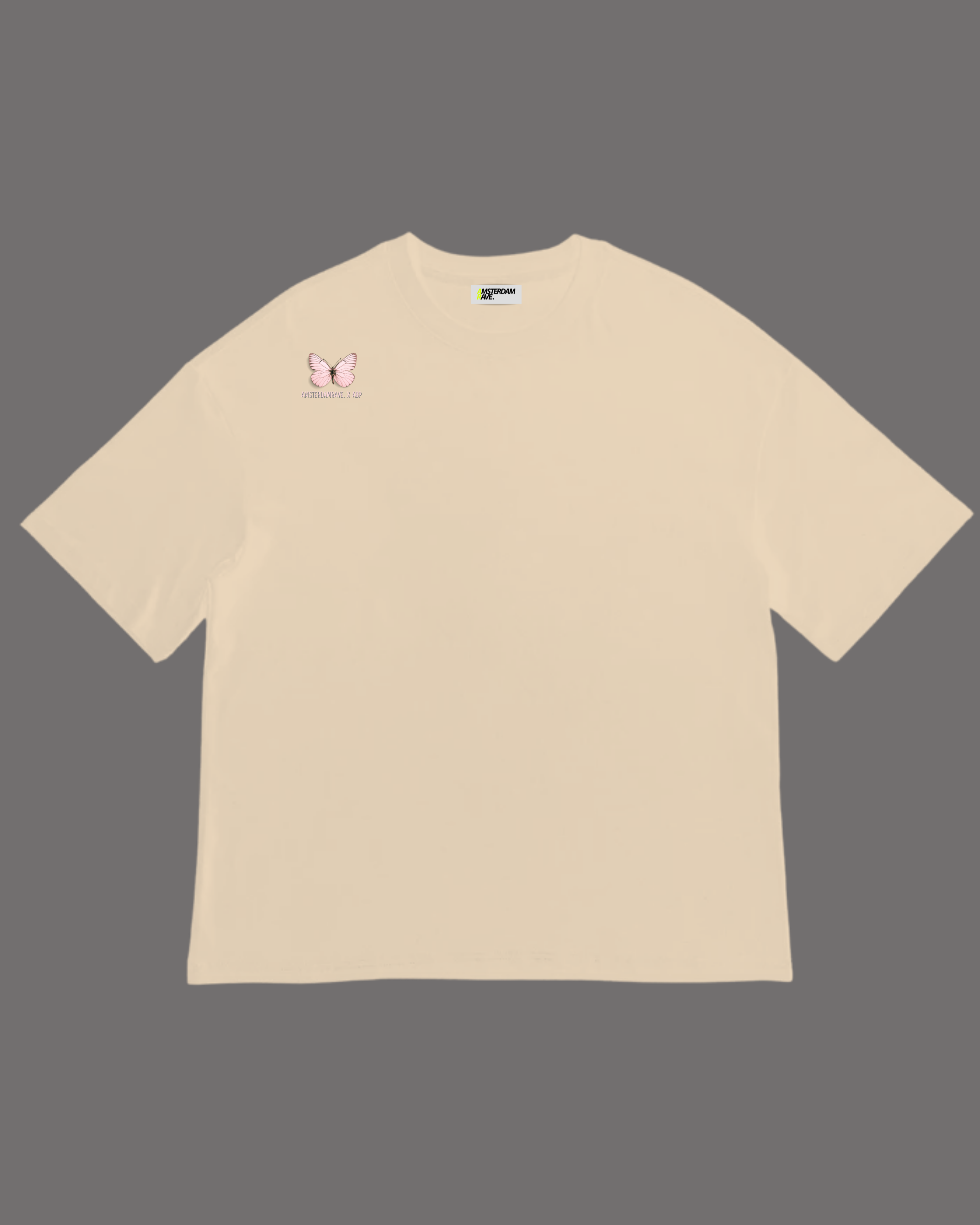 Beige ABP T-shirt AmsterdamRave