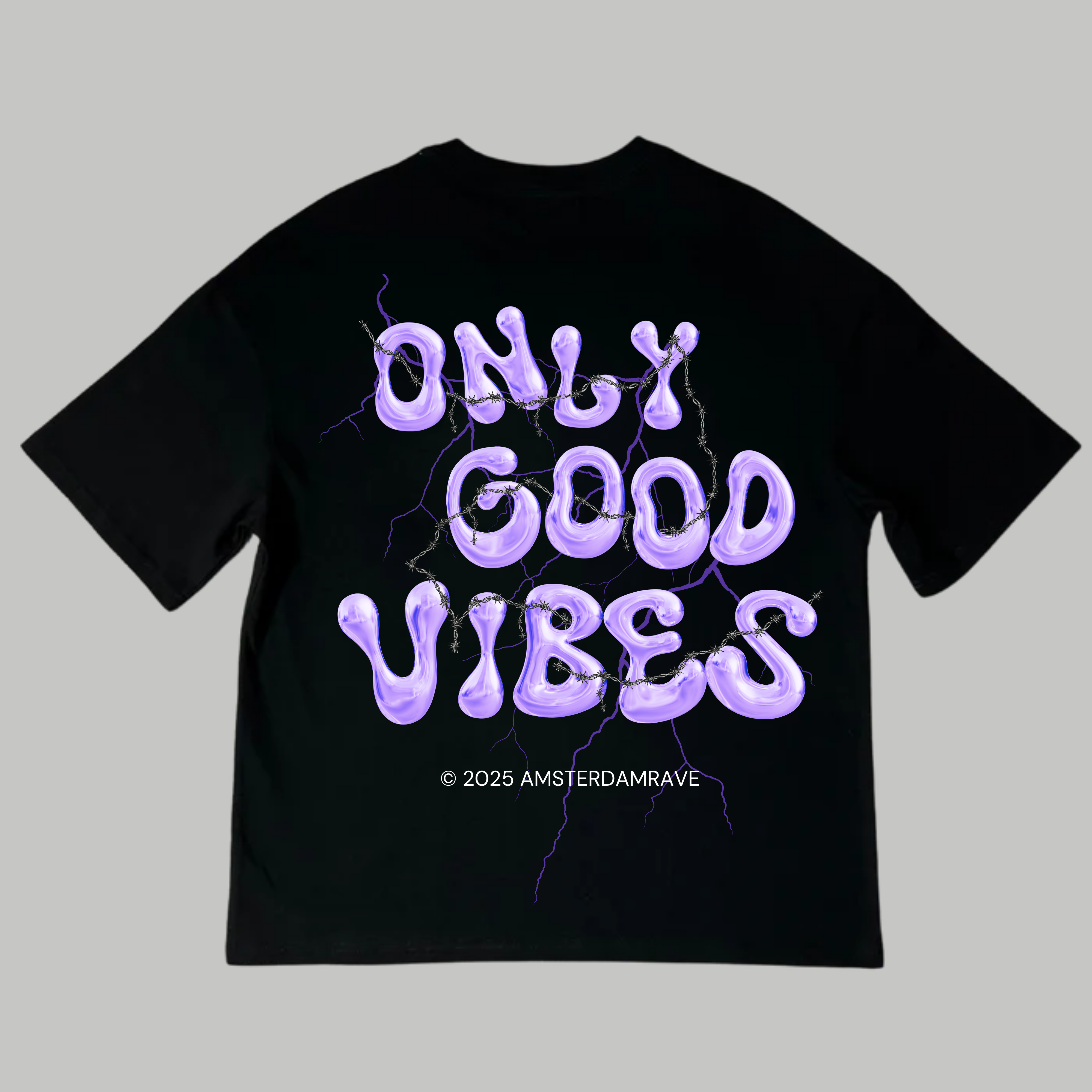 ONLY GOOD VIBES – Purple AmsterdamRave