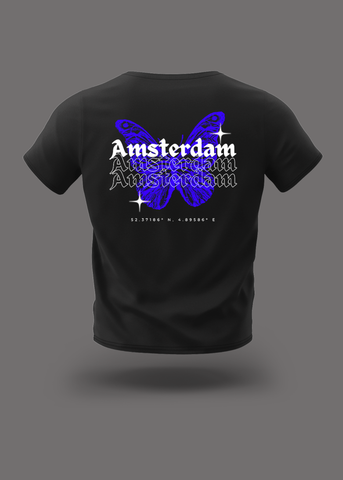 Butterfly T-Shirt AmsterdamRave