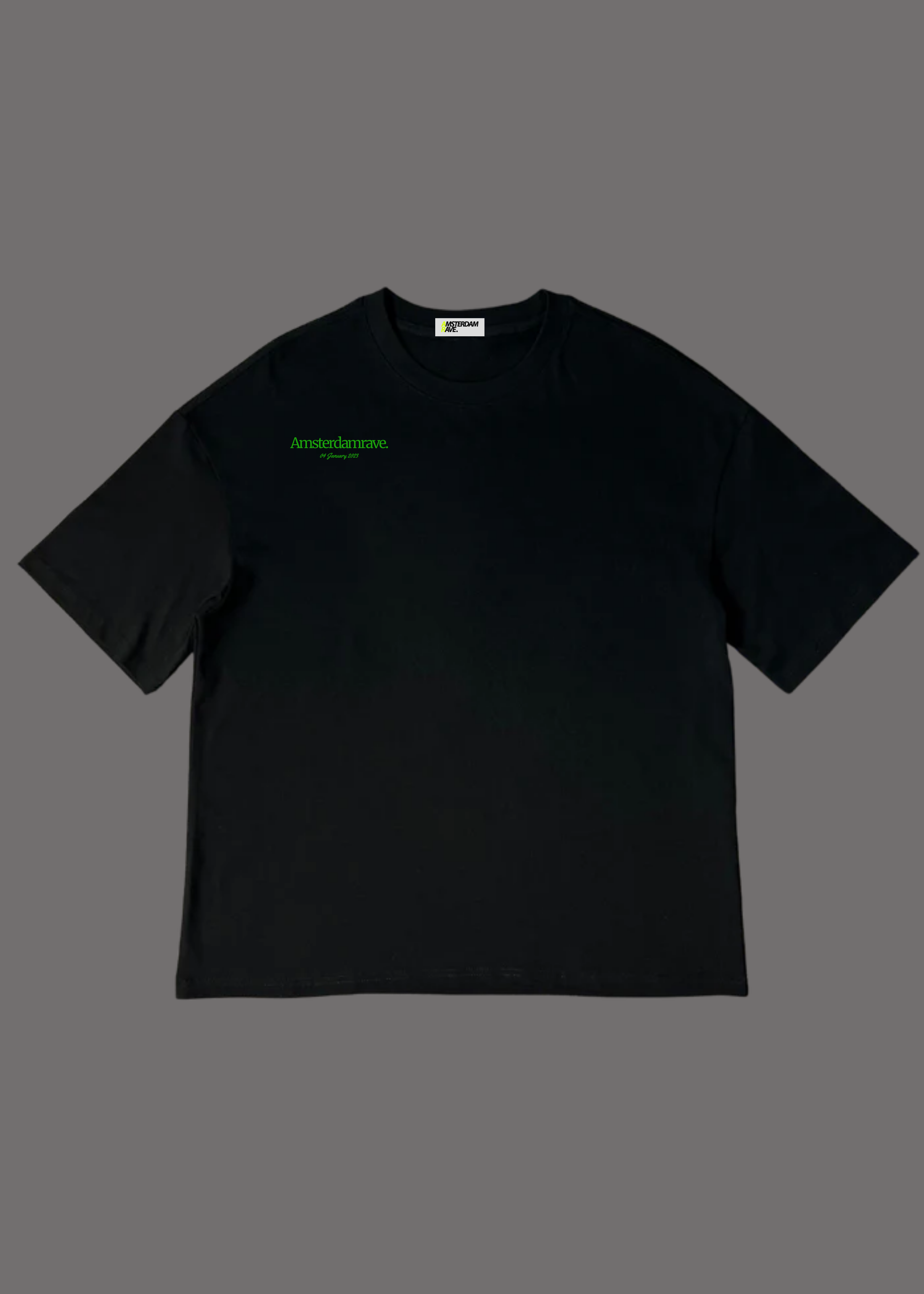 Club Black T-Shirt AmsterdamRave