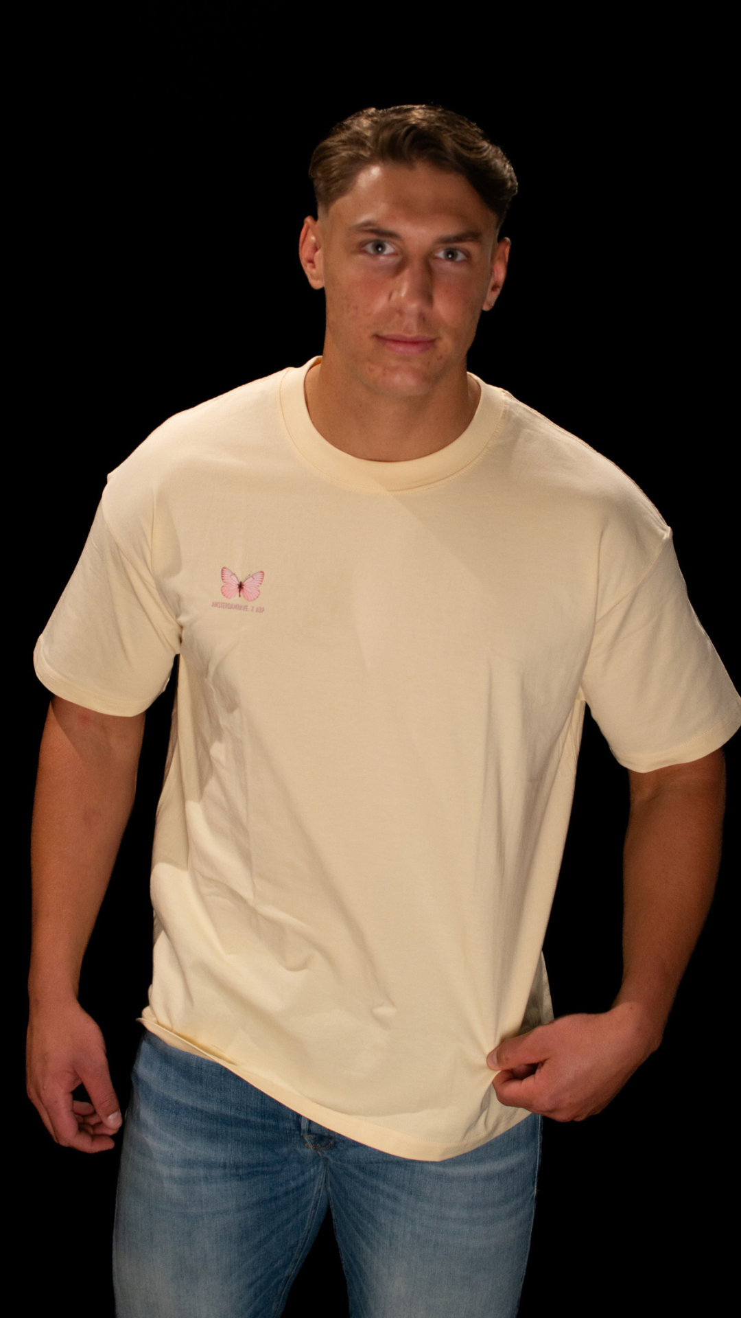 Beige ABP T-shirt AmsterdamRave