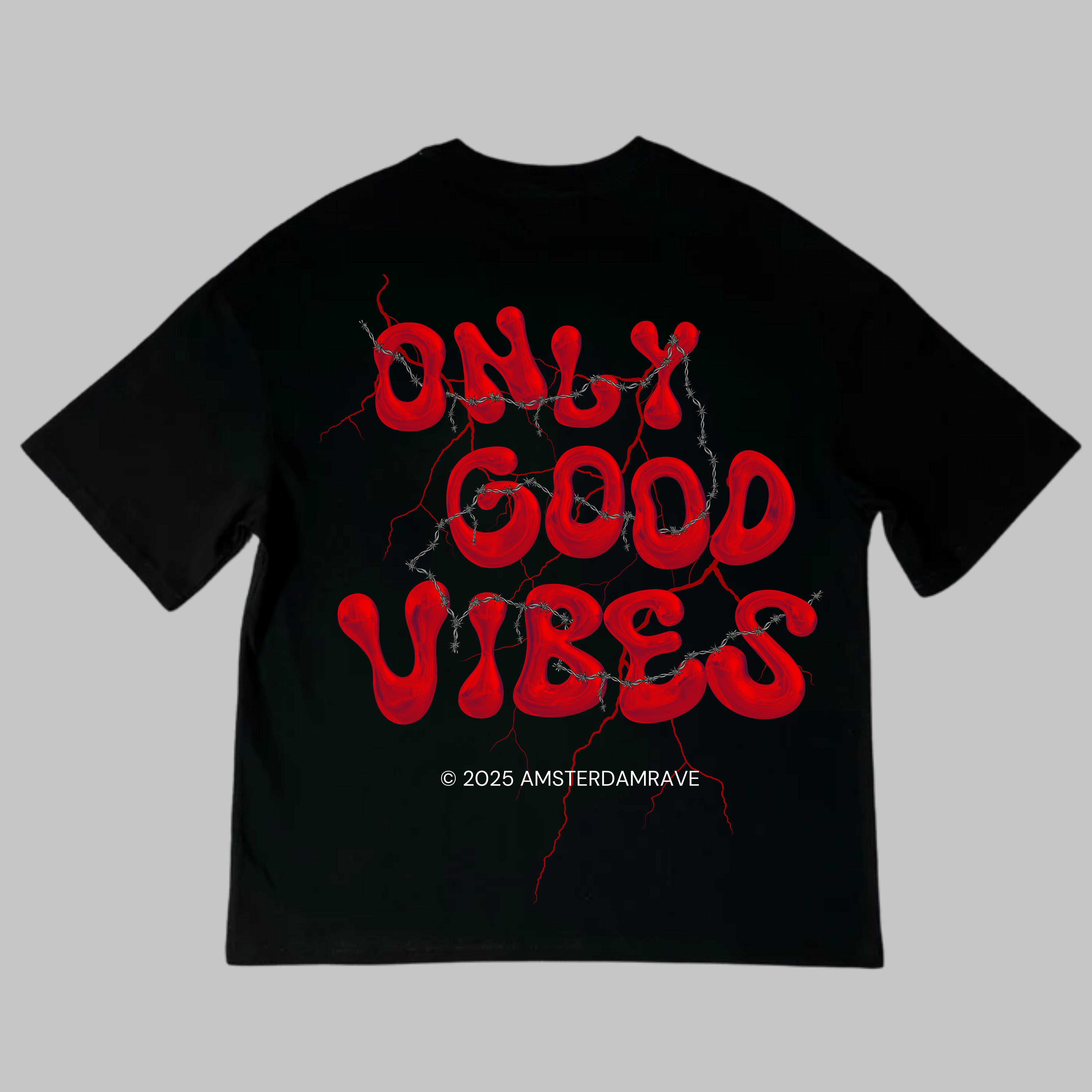 ONLY GOOD VIBES – Red AmsterdamRave