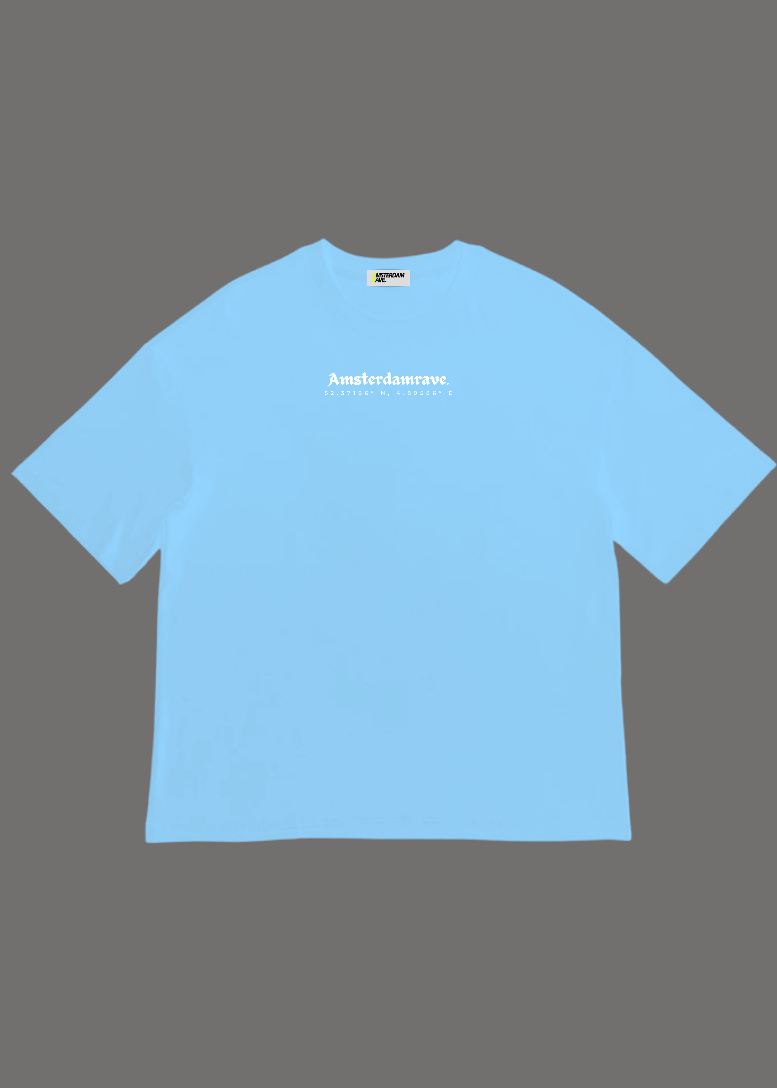 Baby Blue T-Shirt AmsterdamRave