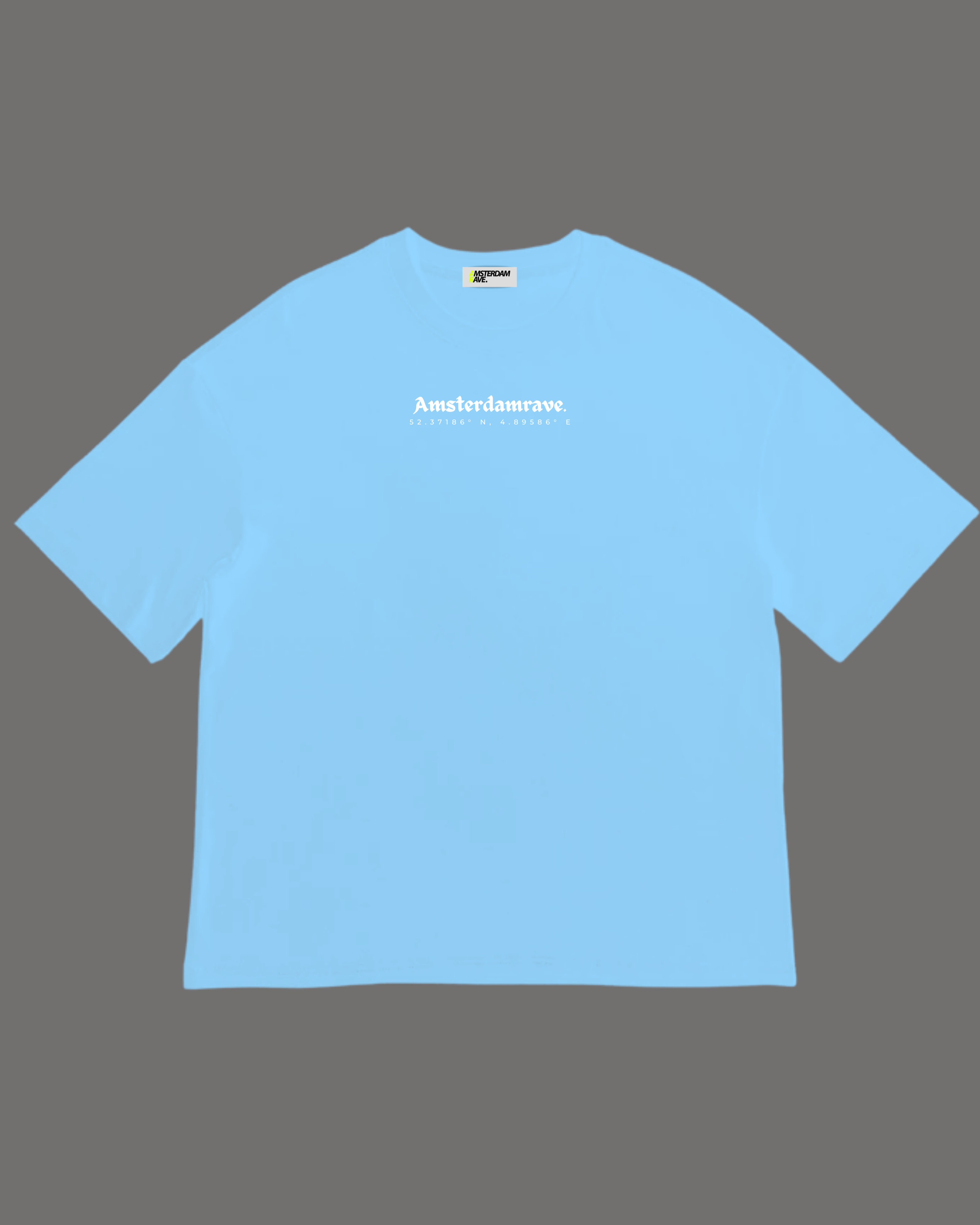 Baby Blue T-Shirt AmsterdamRave