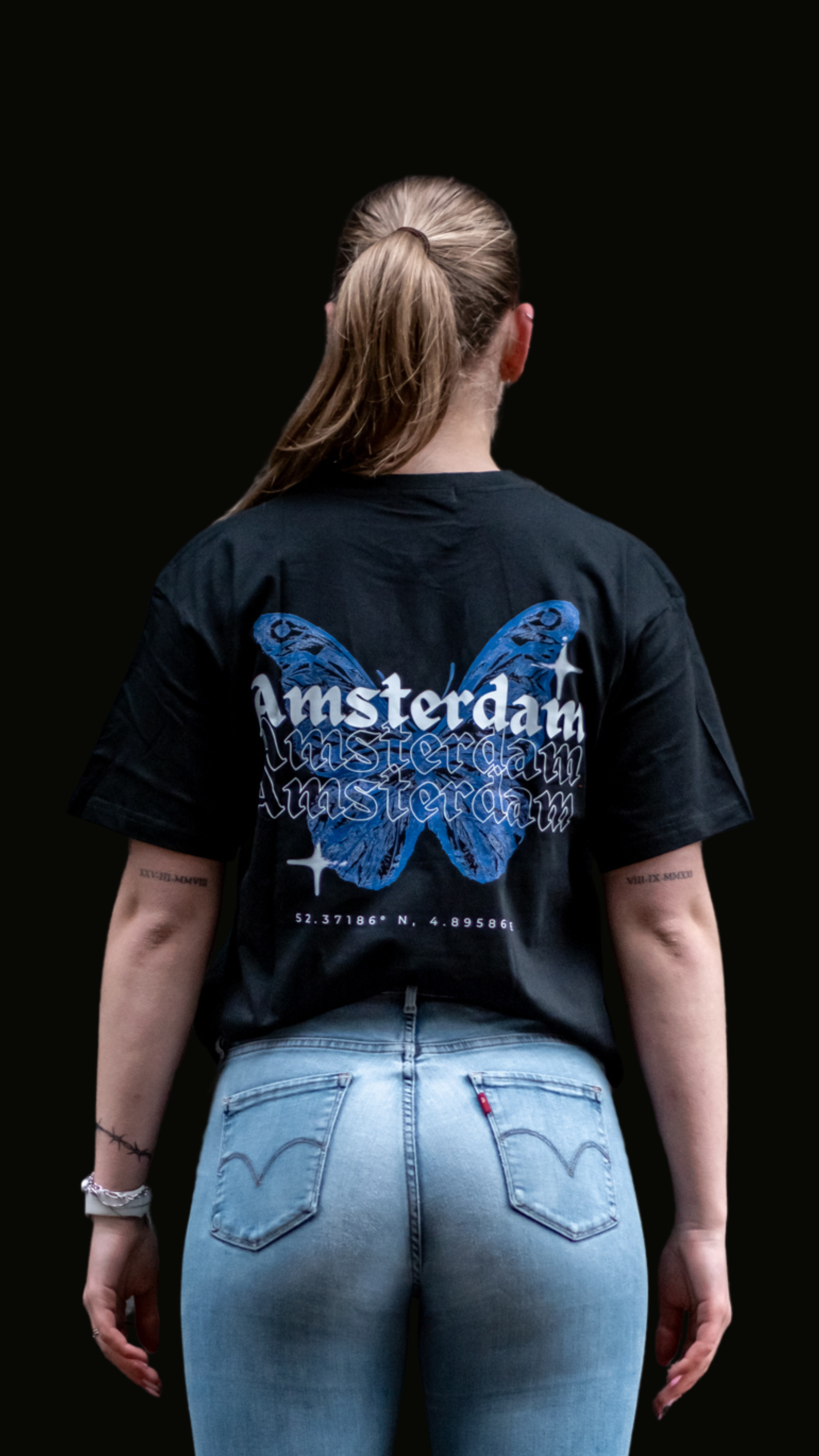 Butterfly T-Shirt AmsterdamRave