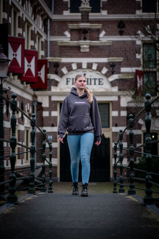 Solar Hoodie Gray AmsterdamRave