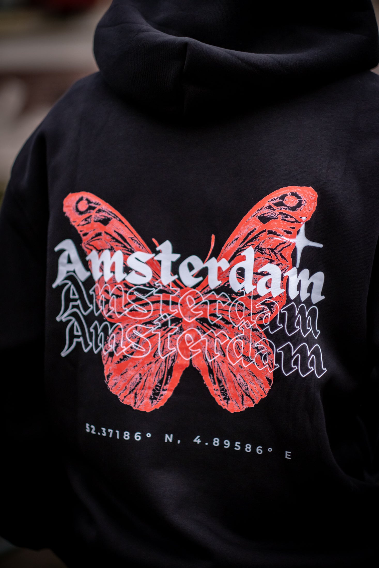 AmsterdamRave Butterfly Hoodie AmsterdamRave