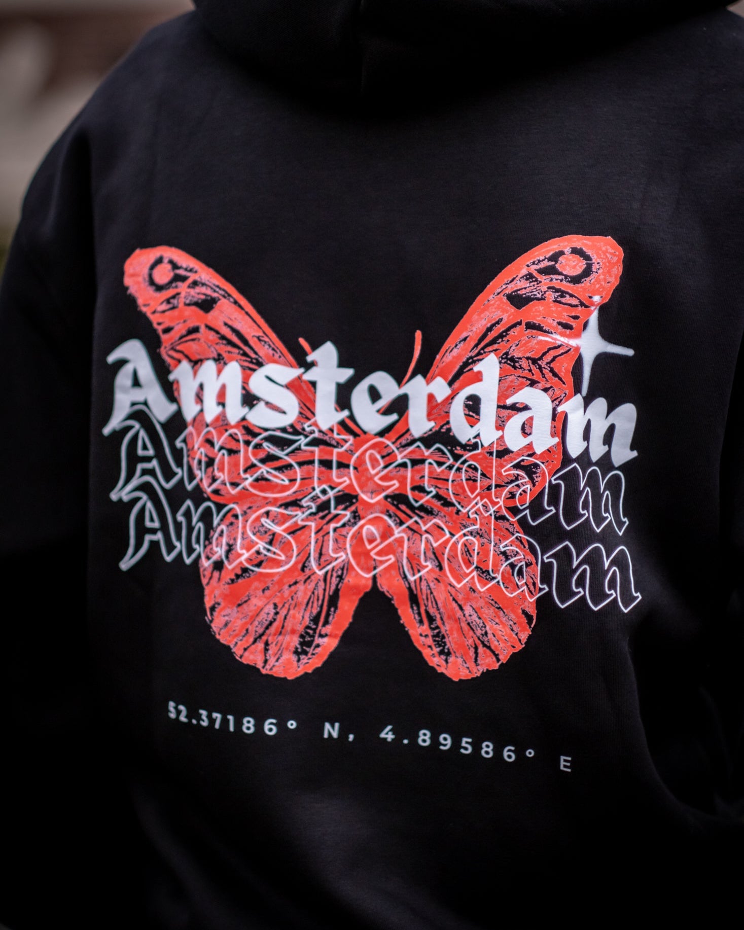 AmsterdamRave Butterfly Hoodie AmsterdamRave
