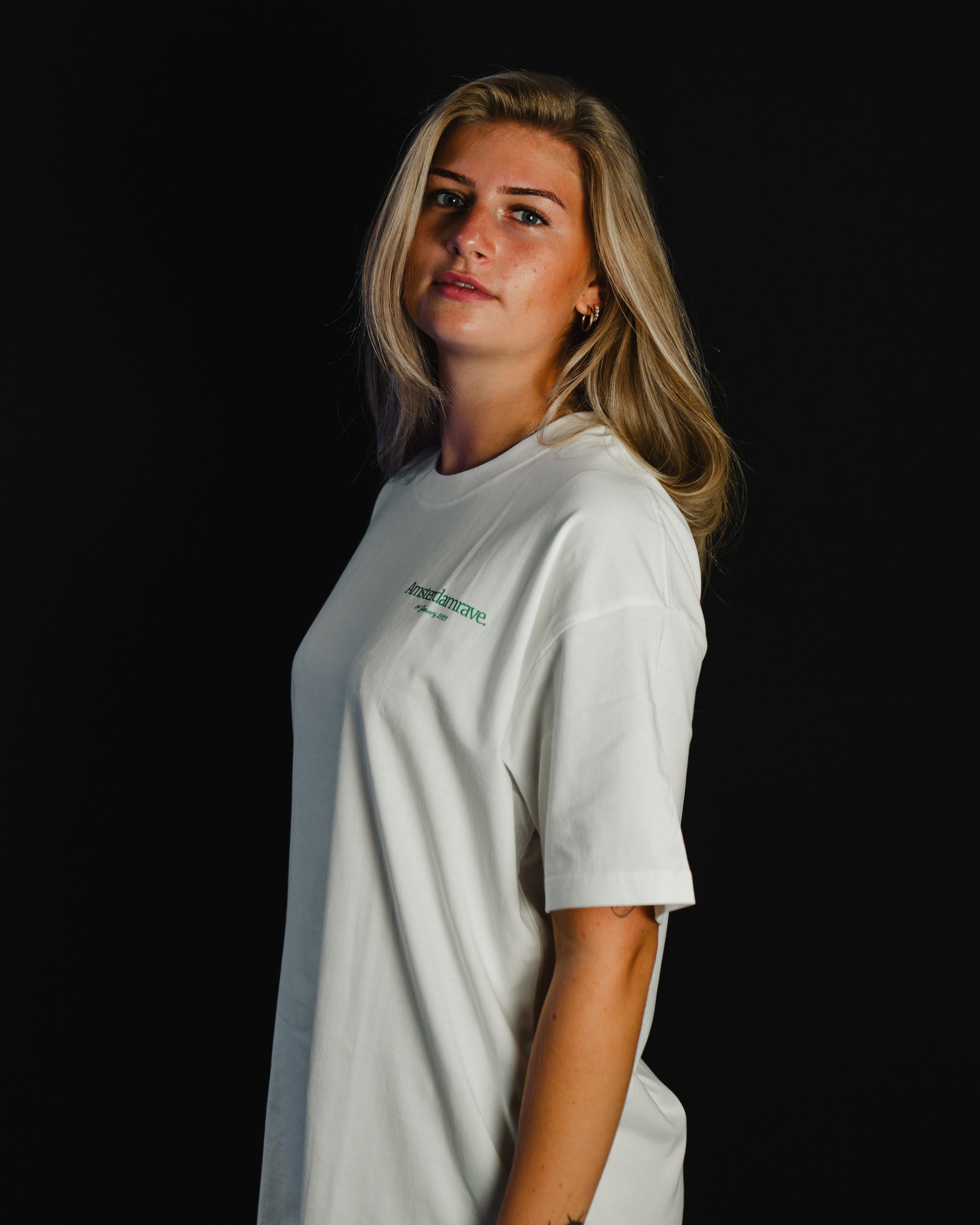 AmsterdamRave. Club White T-Shirt AmsterdamRave