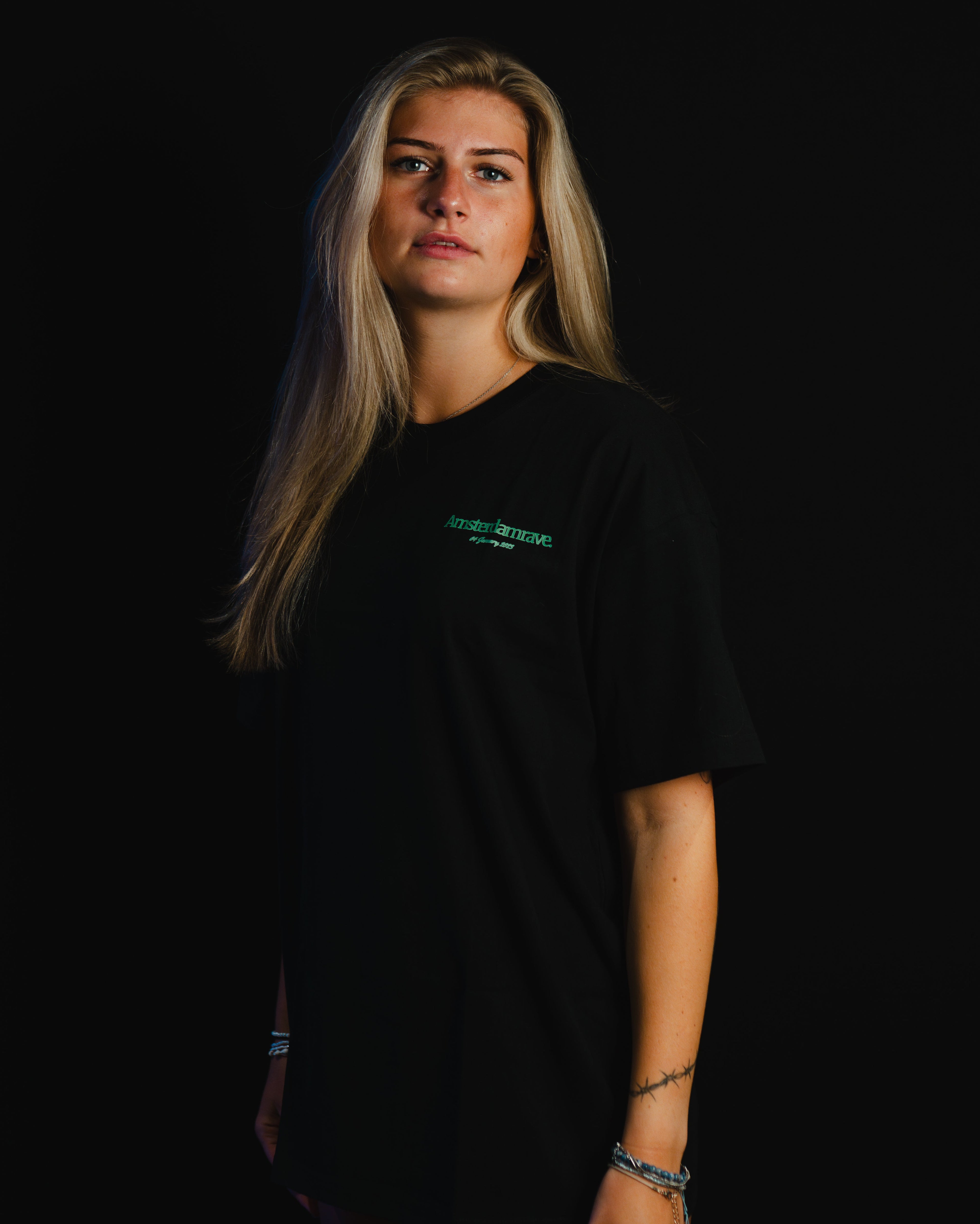 Club Black T-shirt AmsterdamRave