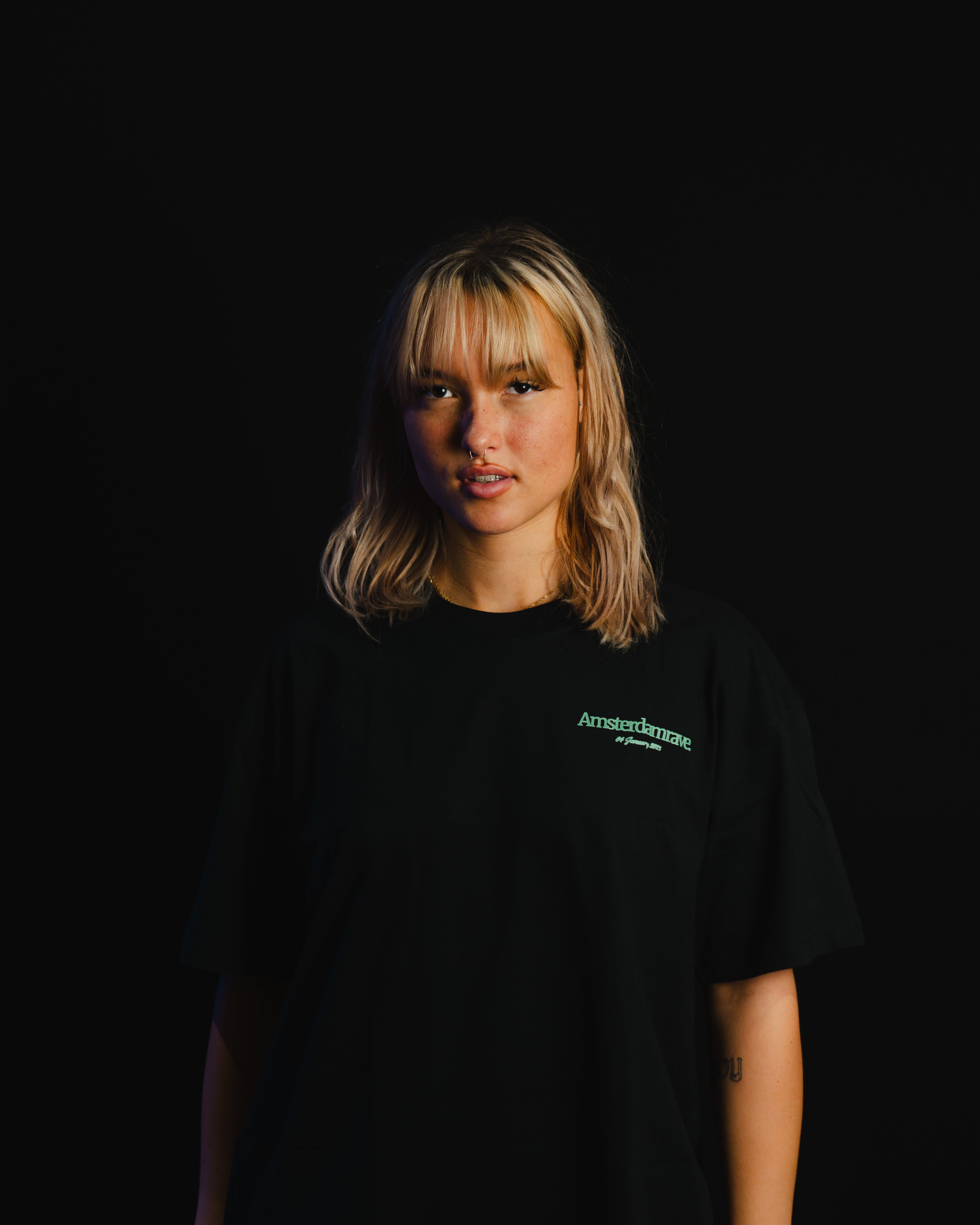 Club Black T-shirt AmsterdamRave