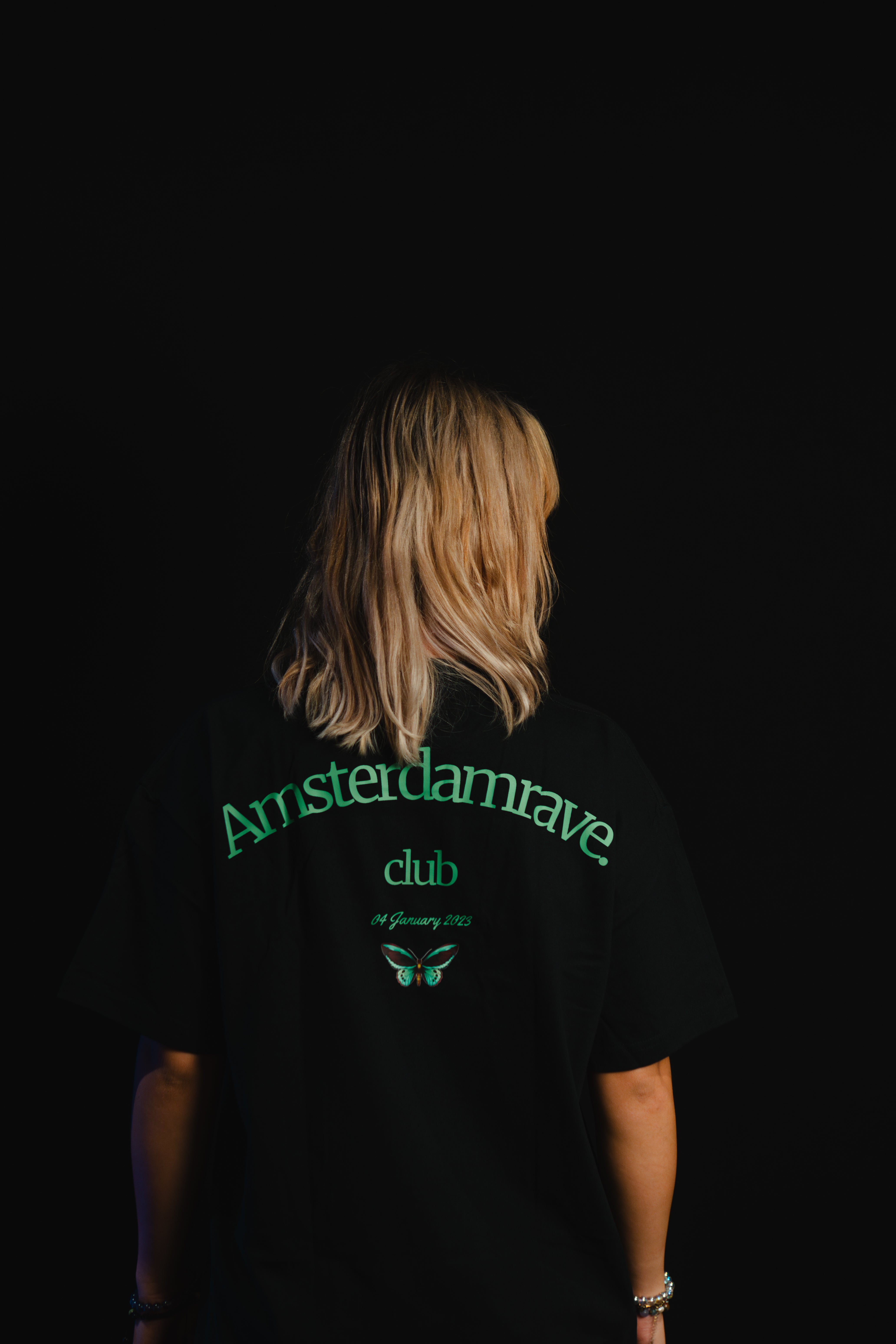 AmsterdamRave. Club Black T-Shirt AmsterdamRave