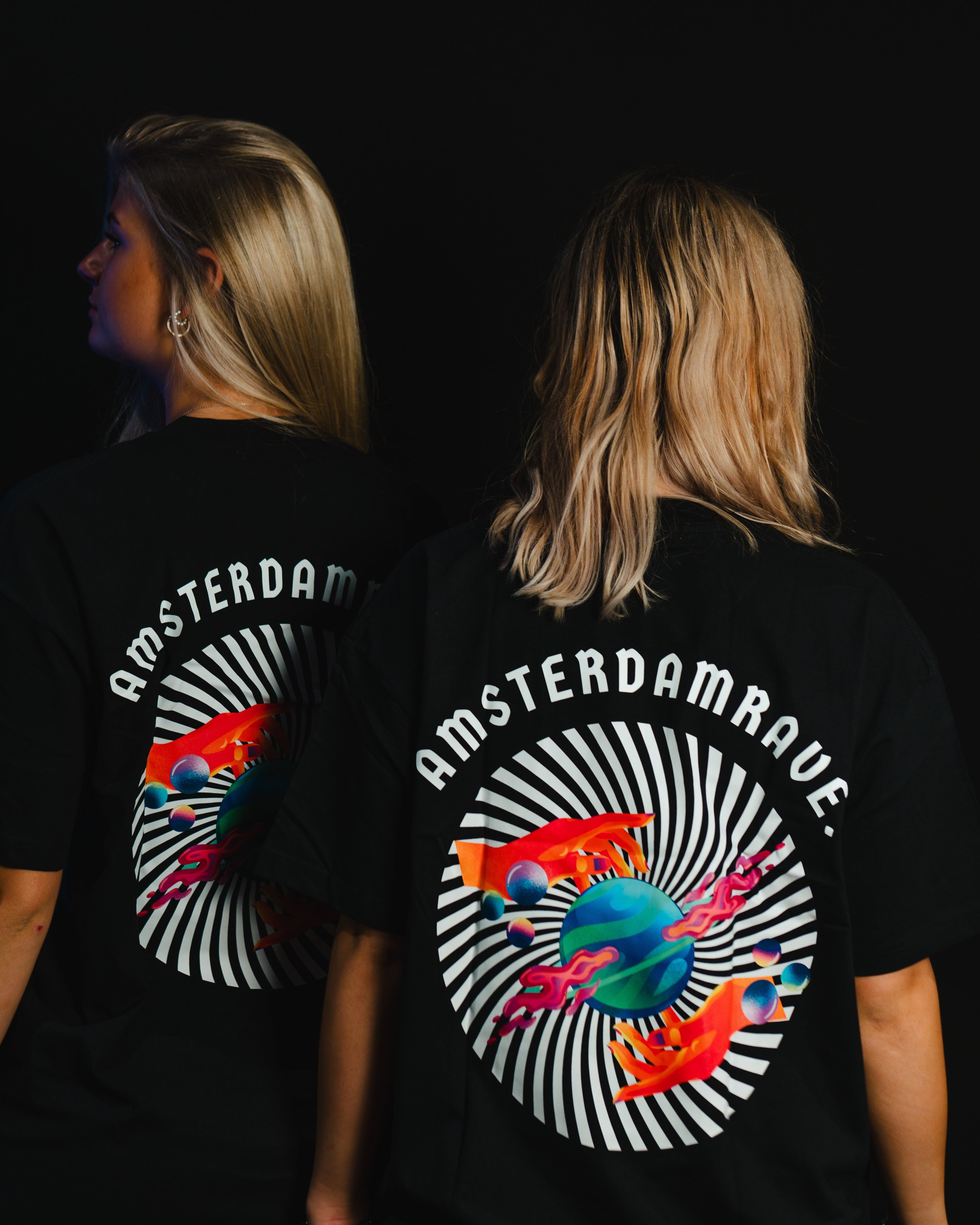 AmsterdamRave. Space T-Shirt AmsterdamRave