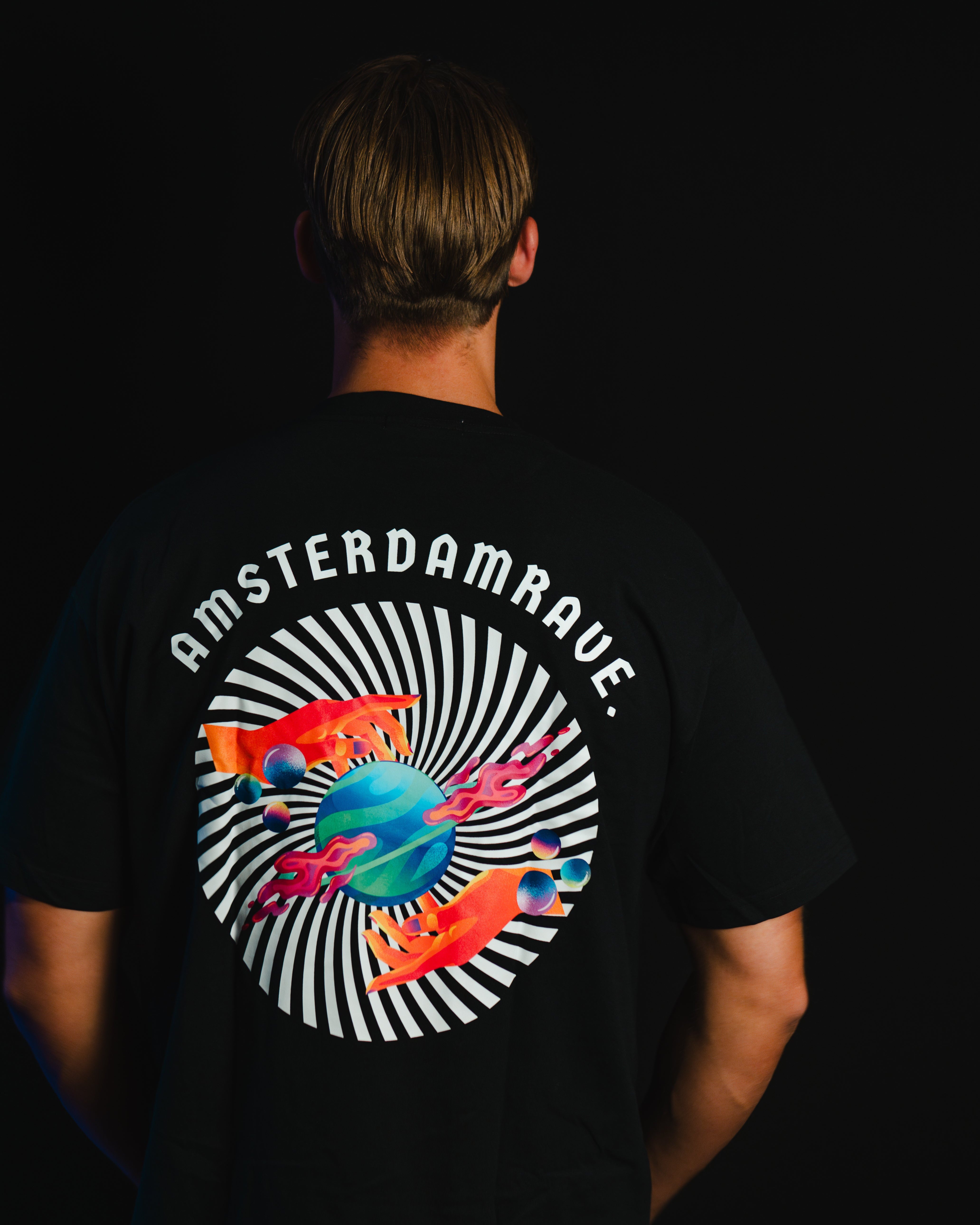 AmsterdamRave. Space T-Shirt AmsterdamRave