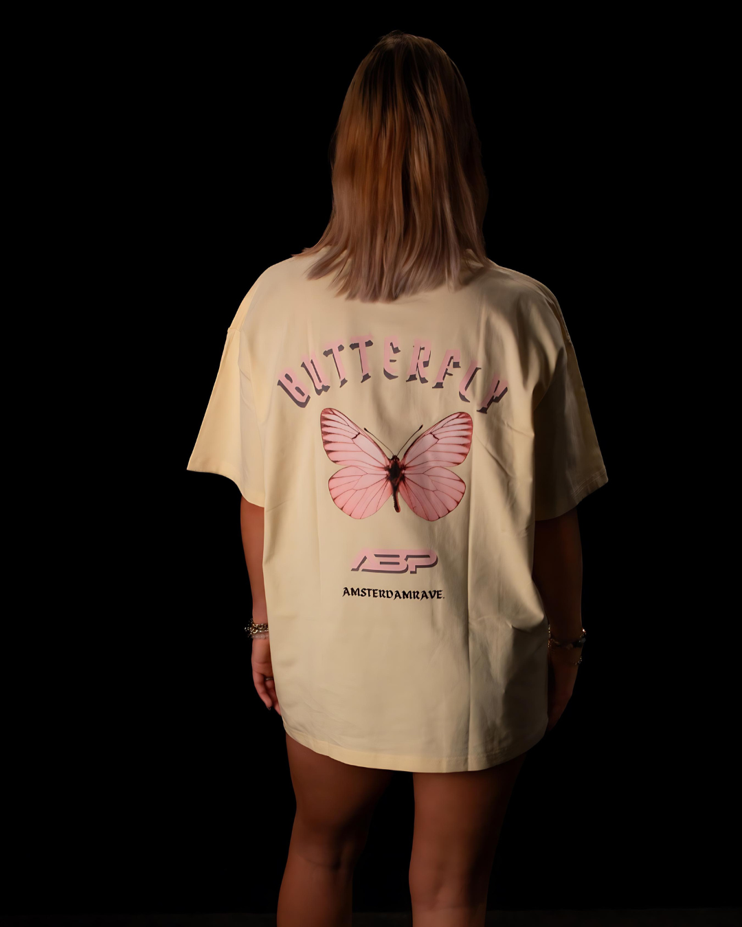 Beige ABP T-shirt AmsterdamRave