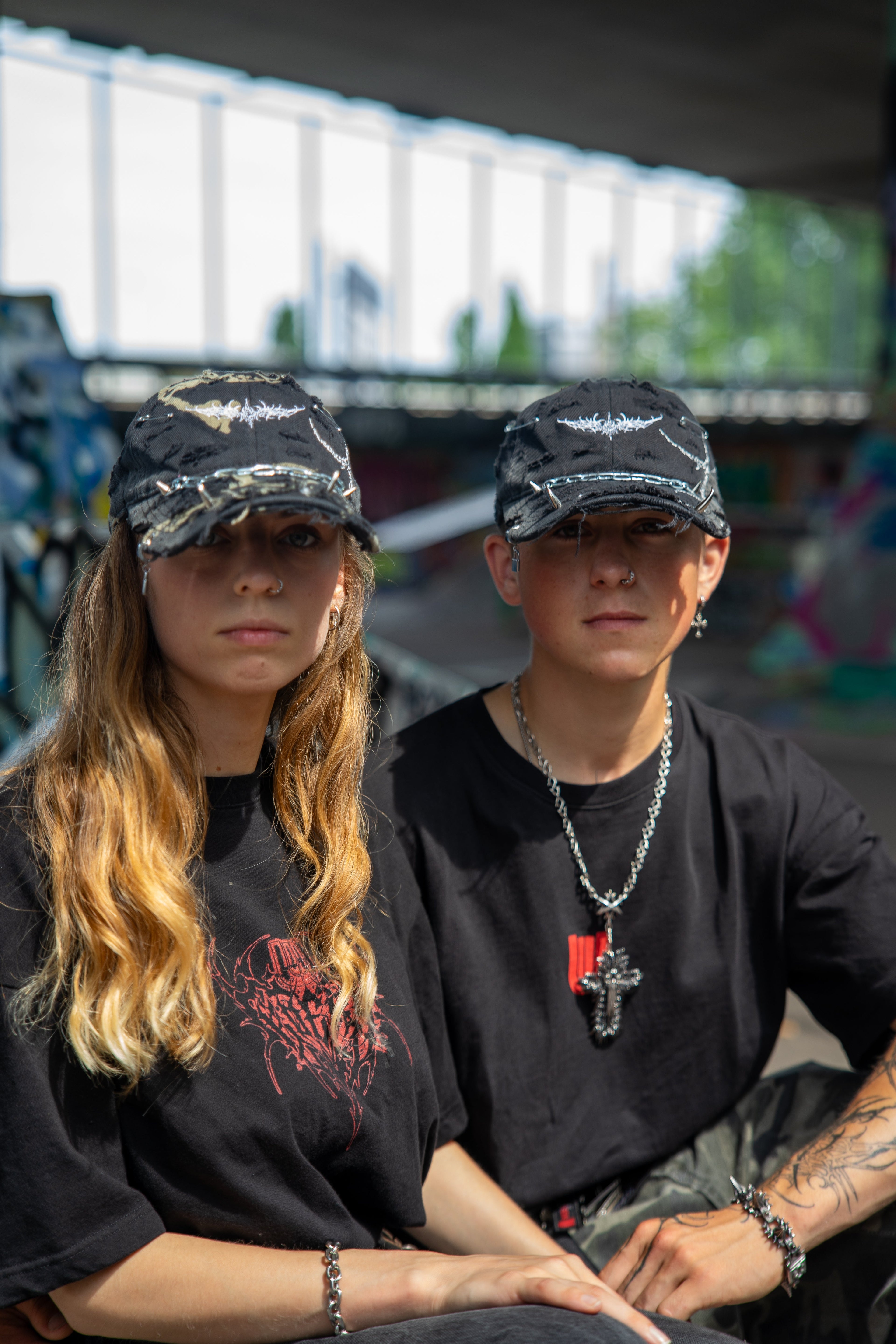 HANDMADE BLEACHED CAP - Limited 1/15 AmsterdamRave