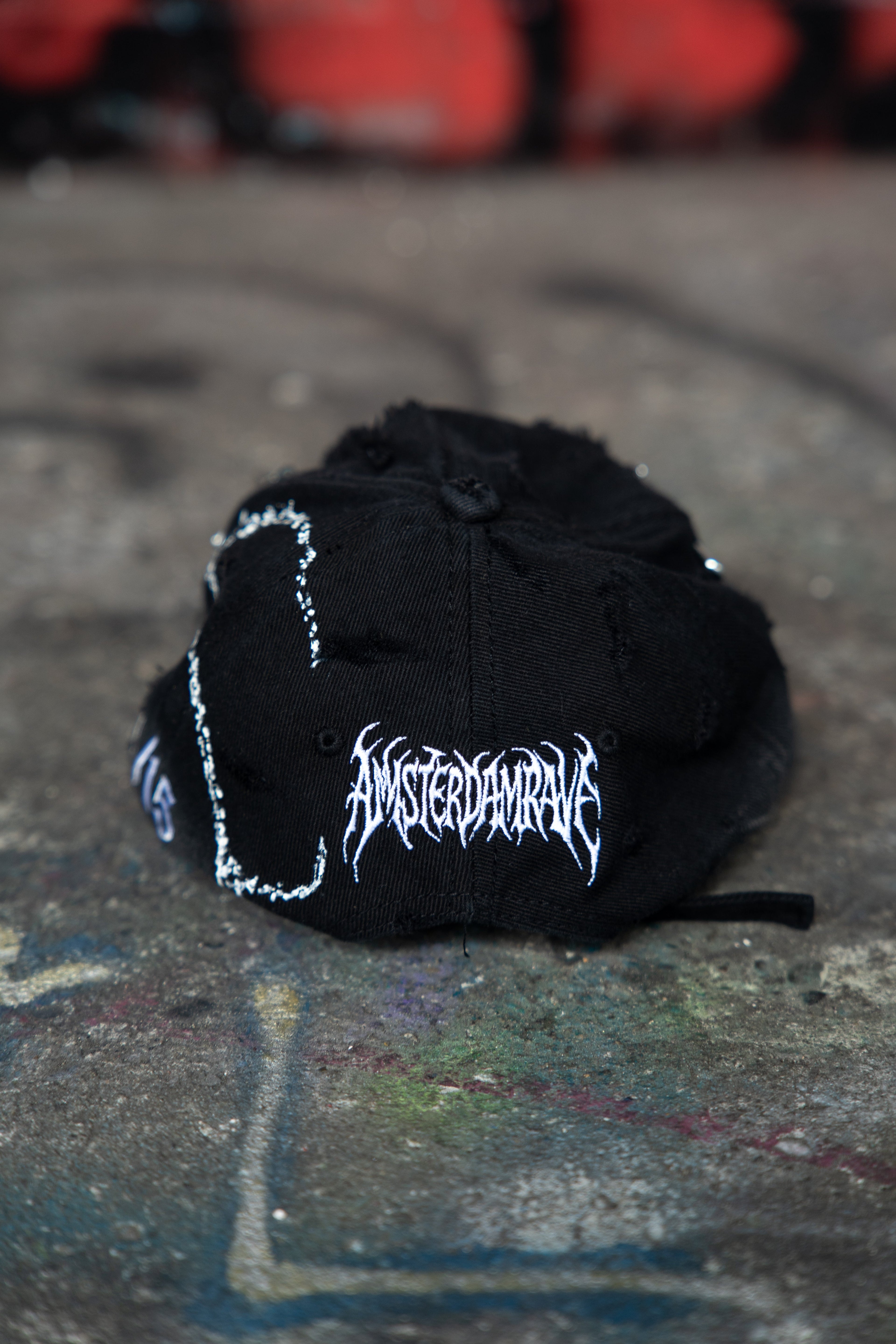 HANDMADE RAW CAP - Limited 1/15 AmsterdamRave