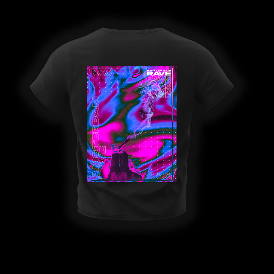 AmsterdamRave. Purple Haze T-Shirt