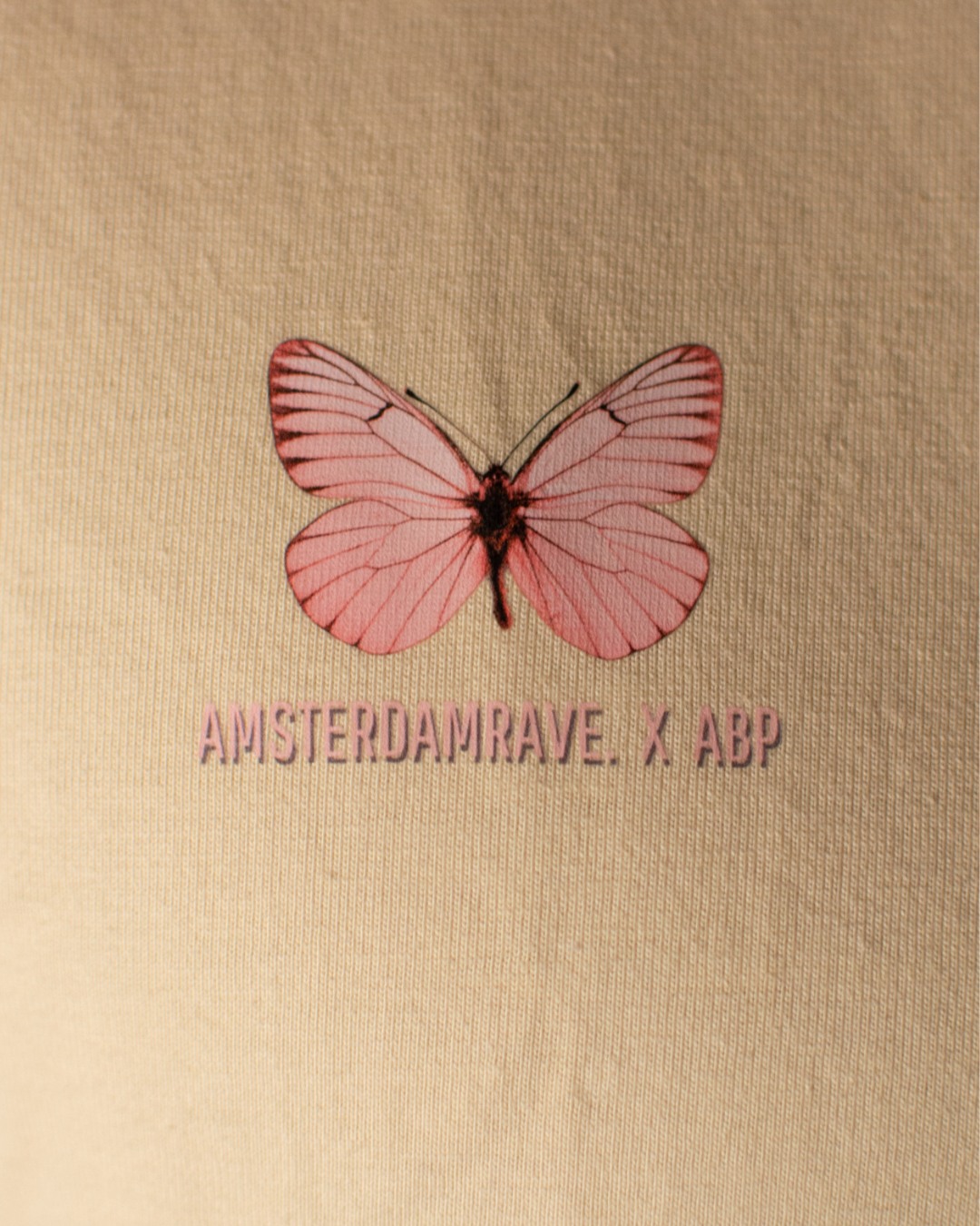 Beige ABP T-shirt AmsterdamRave